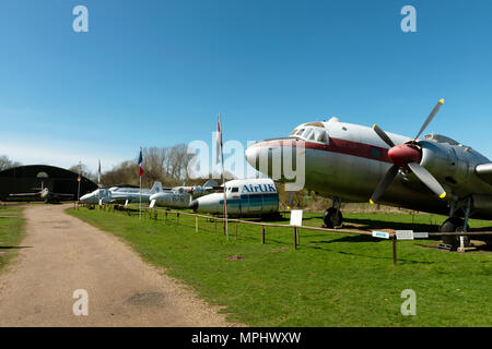 Norfolk and Suffolk aviation museum, Flixton, Suffolk, UK. Stock Photo