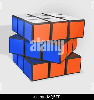 Rubik s Cube vector illustration Stock Vector