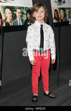 Leo James Davis attends A Kid Like Jake premiere at The Landmark at 57 West (Photo by Lev Radin/Pacific Press) Stock Photo