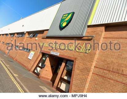 The Norwich City Football Club Canaries Store in Chapelfield Shopping ...