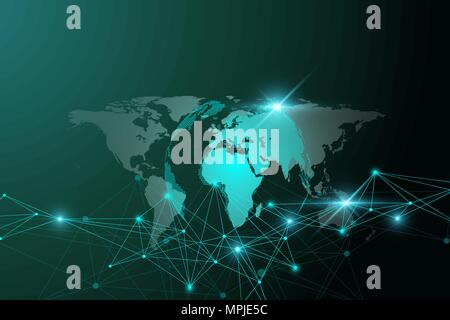 Planet Earth global data exchange binary code. Security payment ...