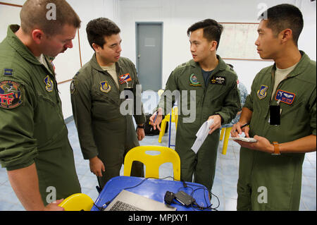 Rtaf Rsaf Pilots from the Royal Thai air force (RTAF), Republic of Singapore air ...