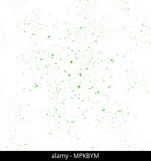 Green Confetti Seamless Pattern Stock Vector