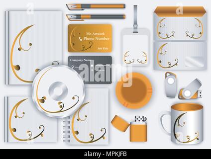 vector design of pack business object Stock Vector