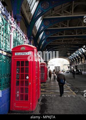 London, United Kingdom - Aprin 04 2018: Smithfield Market Stock Photo