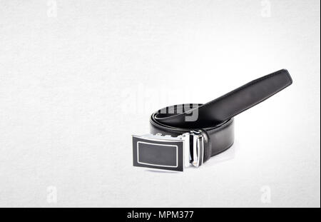 belt or belt for men on background Stock Photo