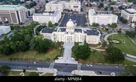 Alabama State Capitol Building, Montgomery, Alabama, USA Stock Photo