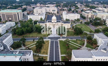 Alabama State Capitol Building, Montgomery, Alabama, USA Stock Photo