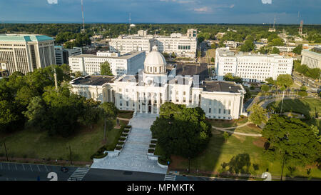 Alabama State Capitol Building, Montgomery, Alabama, USA Stock Photo