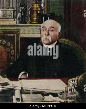 'Clemenceau 1841-1929', 1934. Artist: Unknown. Stock Photo