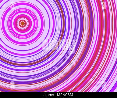Abstract colorful background with bright circle lines. Stock Vector