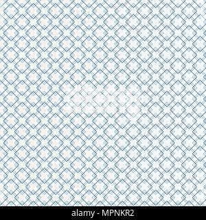 Abstract blue squares pattern on white background. Vector illustration Stock Vector