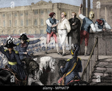 Execution of Louis XVI of France, Paris, 21st January 1793 (1882