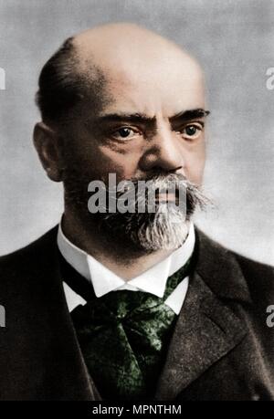 Antonín Leopold Dvorak (1841-1904), Czech composer. Artist: Albert Harlinque. Stock Photo