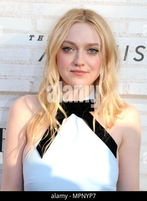 Beverly Hills, California, USA. 23rd May, 2018. Actress Dakota Fanning attends Emmy For Your Consideration Red Carpet Event for TNT's 'The Alienist' on May 23, 2018 at Wallis Annenberg Center in Beverly Hills, California. Photo by Barry King/Alamy Live News Stock Photo