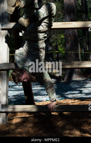 Army Ranger Ladder Man A U.S. Army Ranger climbs a ladder during the Best Ranger Competition ...