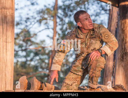 Army Rangers compete in the 34th annual Best Ranger Competition at Fort ...