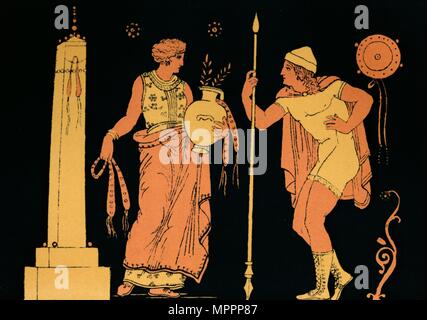 Orestes Electra Stock Photo: 56726714 - Alamy