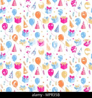 Party pattern grange Stock Vector