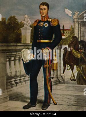 'Friedrich Wilhelm III. 1770-1840', 1934. Artist: Unknown. Stock Photo