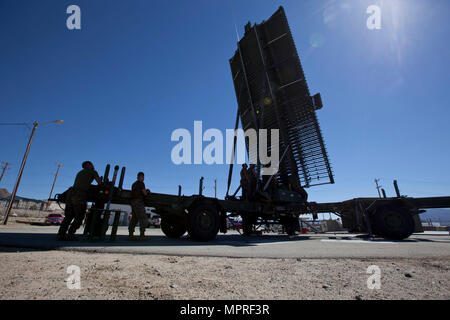 U.S. Marines assigned to the AN/TPS-59(v)3 Radar Repair Course, Marine ...