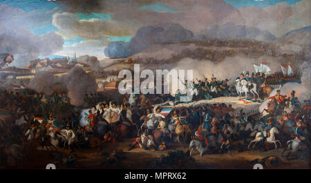 The Battle of the Nations of Leipzig on October 1813. Stock Photo