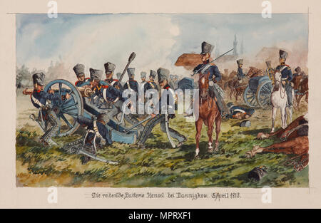 The Battle of Möckern on April 5, 1813 Stock Photo Alamy