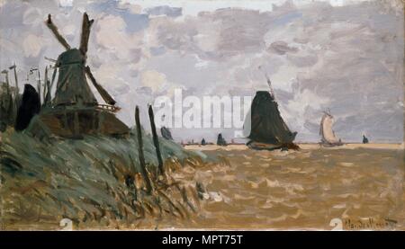 'Zaandam', 1871. Artist: Claude Monet Stock Photo - Alamy