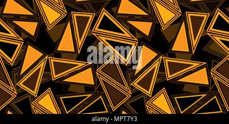 Seamless repeating background from triangles Stock Vector