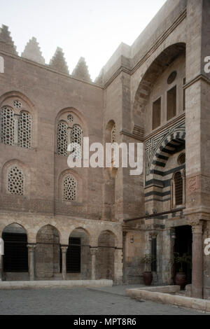 Aegypten, Kairo, Sharia Muizz il Din Allah,  Moscheekomplex des Sultans al Mansur Qualaun Stock Photo