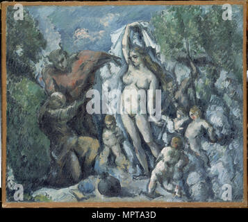 The Temptation of Saint Anthony, ca 1877. Stock Photo