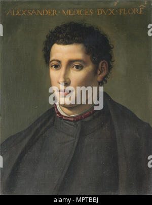 Portrait of Alessandro de' Medici (1510-1537), 1534-1535. Artist ...