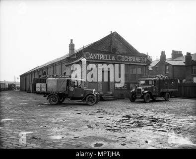 Goods Shed, West Lancashire Station, Fishergate Hill, Preston, Lancashire, 1927. Artist: Unknown. Stock Photo