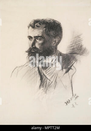 Count Alphonse Charles de Toulouse Lautrec Monfa, 1838 - 1913. Father ...
