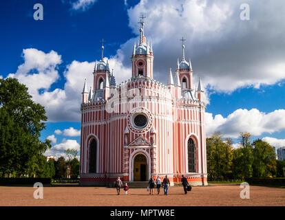 St. Petersburg, Russia: Chesme Church Stock Photo