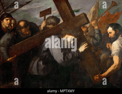 Christ Carrying the Cross. Stock Photo