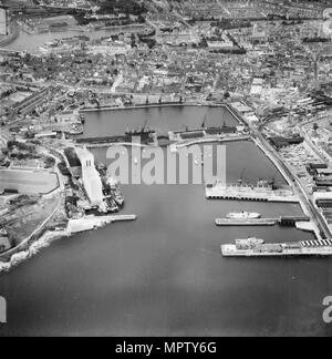 Millbay docks, Plymouth, Devon,England, UK. 6 September 2023. Ferry ...