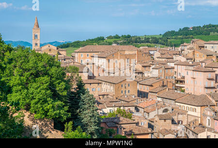 Panoramic sight in Urbino, city and World Heritage Site in the Marche region of Italy. Stock Photo