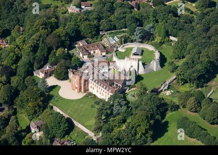 Farnham Castle, Surrey, c2010s(?). Artist: Damian Grady. Stock Photo