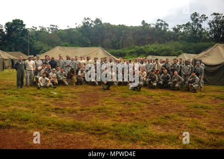 Exercise TROPIC THUNDER 2017 group photo. (U.S. Air Force photo by Tech. Sgt. Heather Redman) Stock Photo