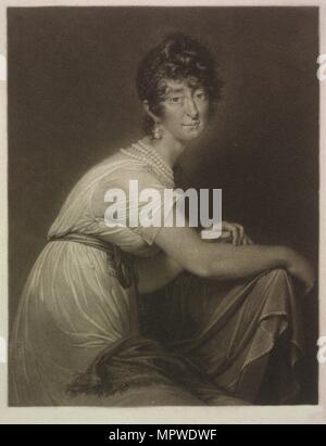 Baroness Franziska (Fanny) von Arnstein, née Itzig (1758-1818), 1804. Stock Photo