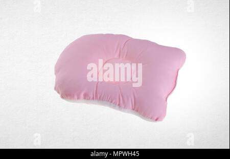 pillow or small pillow for baby on a background Stock Photo
