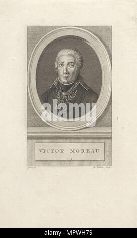 Jean Victor Moreau (1764-1813), c. 1800. Stock Photo