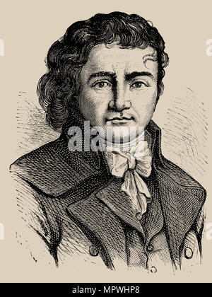 Joseph Le Bon (1765-1795), 1889. Stock Photo