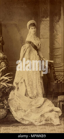 Portrait of Grand Duchess Elizaveta Fyodorovna (1864-1918), Princess Elizabeth of Hesse and by Rhine Stock Photo