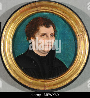 Portrait of Martin Luther (1483-1546), 1525. Stock Photo