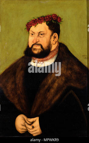 Johann the Steadfast (1468-1532), Elector of Saxony, 1526. Stock Photo