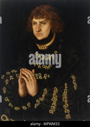 Johann the Steadfast (1468-1532), Elector of Saxony, ca 1515. Stock Photo