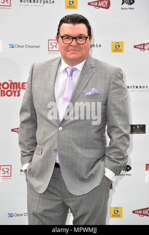 Jamie Foreman attending The Bromley Boys World Premiere held at Wembley Stadium in London. Stock Photo