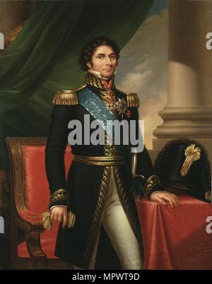 Portrait of Jean Baptiste Jules Bernadotte (1763-1844), Marshal of France, King of Sweden and Norway Stock Photo